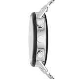 Skagen Connected Falster 2 Stainless Steel Magnetic Mesh Touchscreen Smartwatch with Heart Rate, GPS, NFC, and Smartphone Notifications