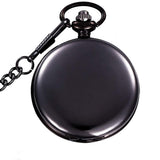 LYMFHCH Classic Smooth and Spider Web Hollow Vintage Quartz Pocket Watch, Arabic Numerals Scale Mens Womens Watch with Chain Xmas Fathers Day Gift