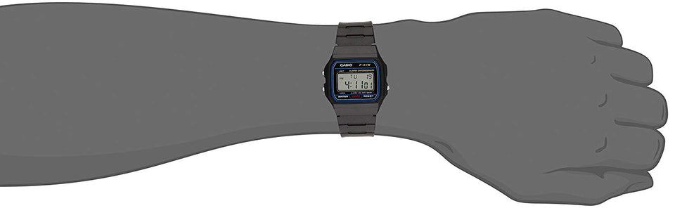 Casio F91W-1 Classic Resin Strap Digital Sport Watch