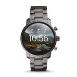 Fossil Men's Gen 4 Explorist HR Stainless Steel Touchscreen Smartwatch with Heart Rate, GPS, NFC, and Smartphone Notifications