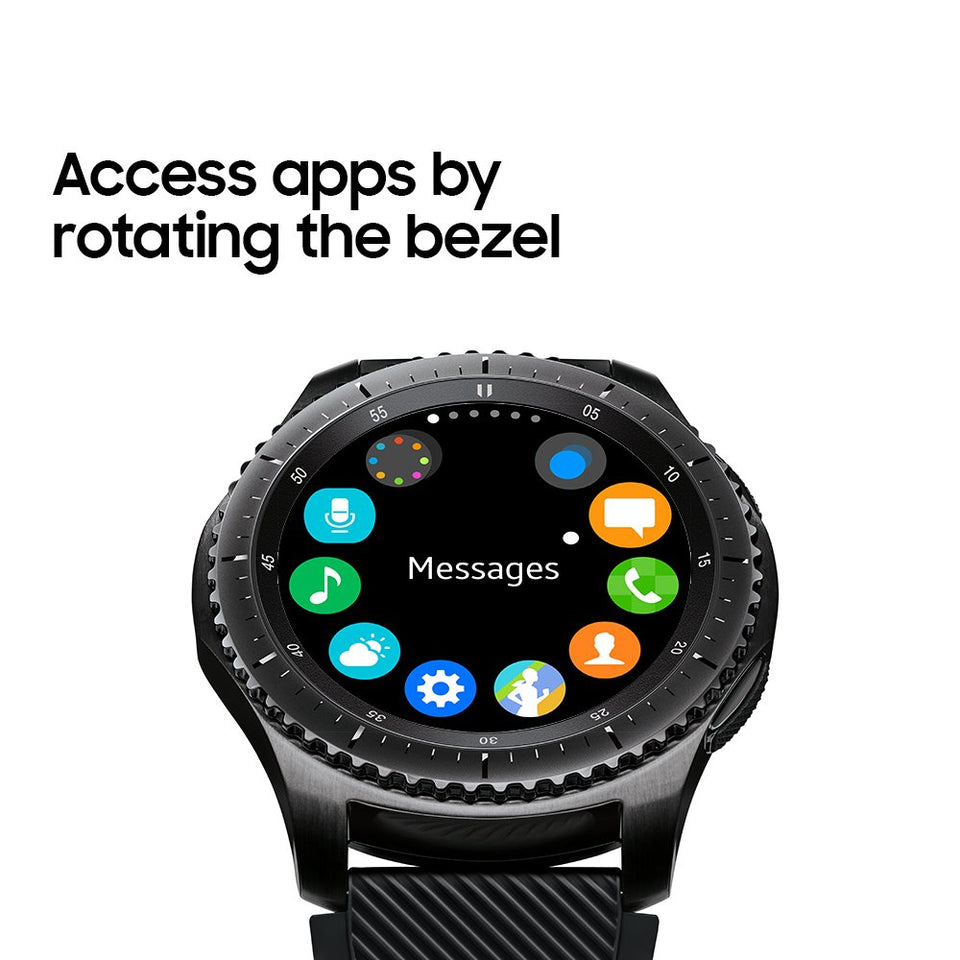 Samsung Gear S3 Frontier Smartwatch (Bluetooth), SM-R760NDAAXAR – US Version with Warranty