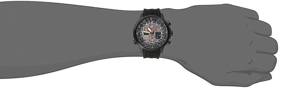 Citizen Men's Eco-Drive Navihawk Atomic Timekeeping Watch, JY8035-04E