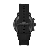 Fossil Q Men's Gen 3 Explorist Stainless Steel and Silicone Smartwatch, Color: Black (Model: FTW4005)