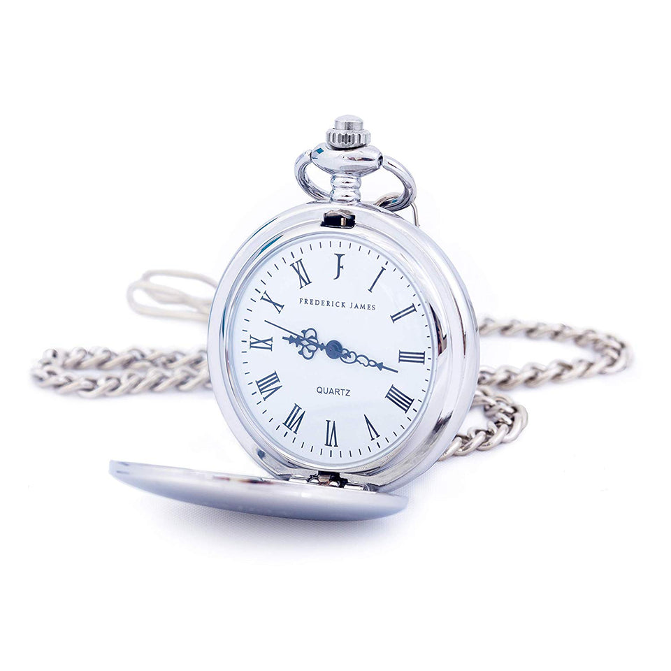 Graduation Gifts for Him - Pocket Watch - Engraved ‘Class of 2019’ – Perfect College / High School Graduation Gift or Present for Son | Him in 2019