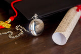Graduation Gifts for Him - Pocket Watch - Engraved ‘Class of 2019’ – Perfect College / High School Graduation Gift or Present for Son | Him in 2019