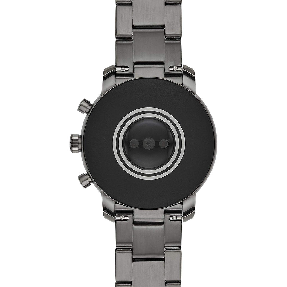 Fossil Men's Gen 4 Explorist HR Stainless Steel Touchscreen Smartwatch with Heart Rate, GPS, NFC, and Smartphone Notifications